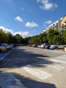 Salina park carpark