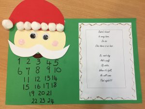 Christmas countdown calendar