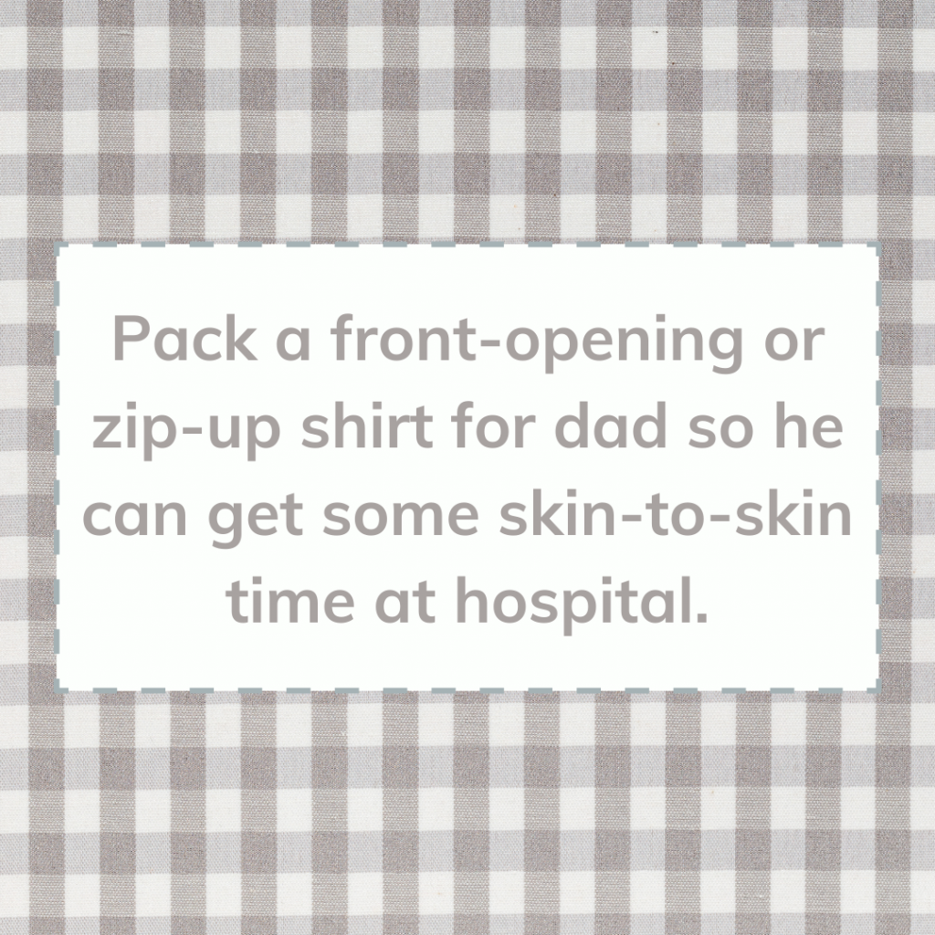 hospital bag tips