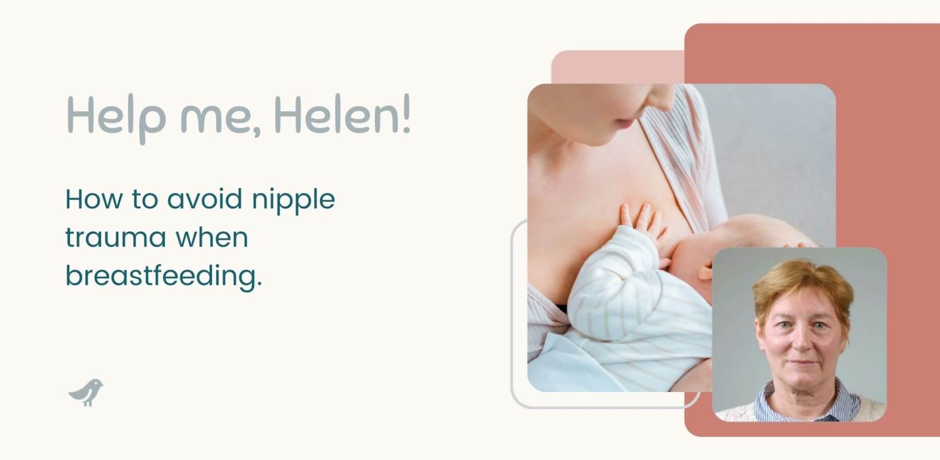 Help me, Helen! How to avoid nipple trauma when breastfeeding.
