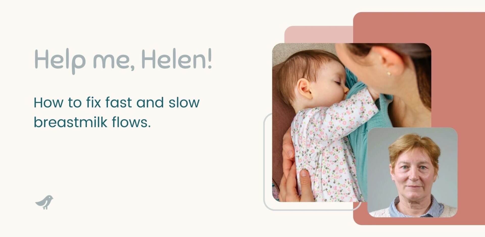 Help Me, Helen! How to Fix Fast and Slow Breastmilk Flows.