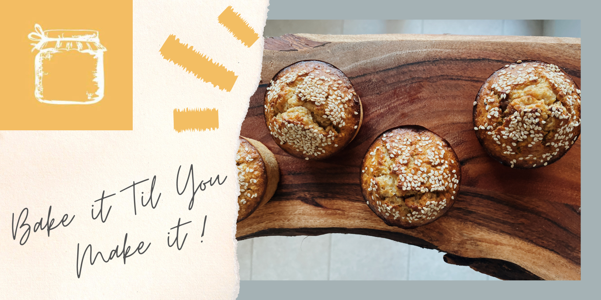 banana and tahini muffin recipe