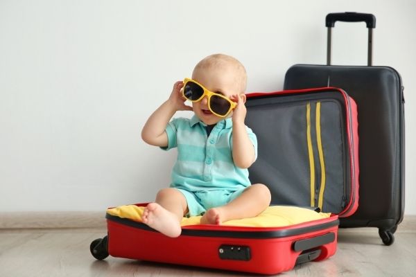 Weekend Break Packing list for a baby