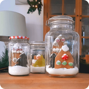 Christmas Craft Gingerbread Village