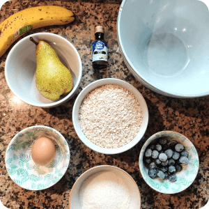 oat muffin recipe ingredients