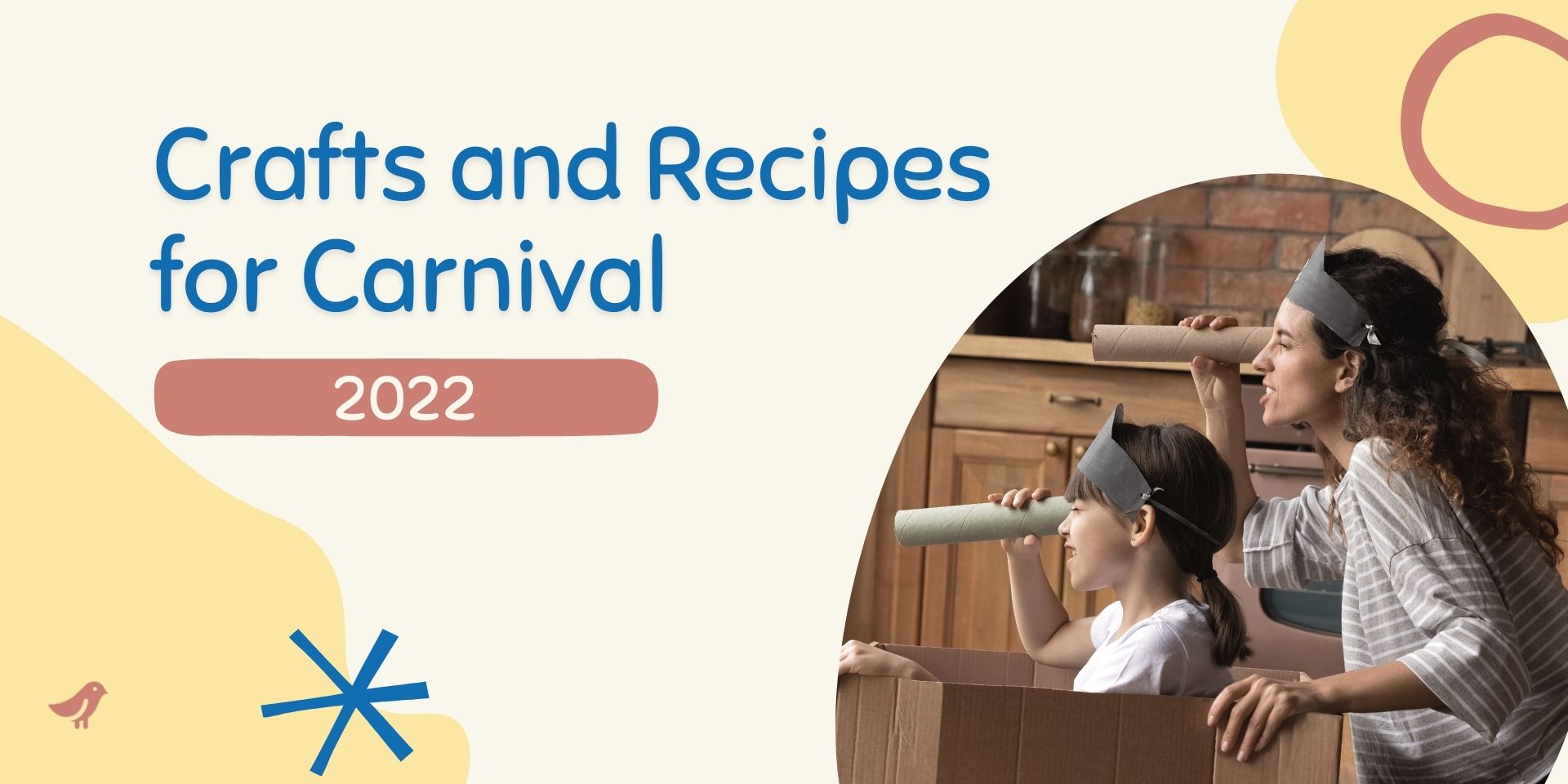 Crafts and Recipes for Carnival 2022 web banner