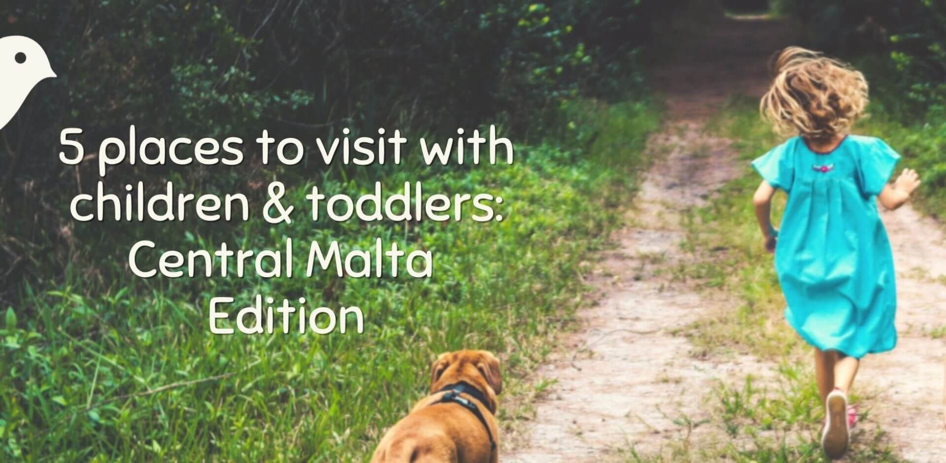 5 places to visit with children & toddlers: Central Malta Edition Facebook Banner