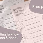 Getting to know nanna and nannu