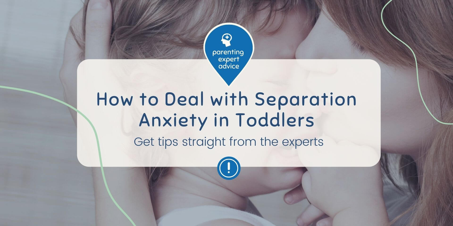 how to deal with separating with toddlers Facebook Banner