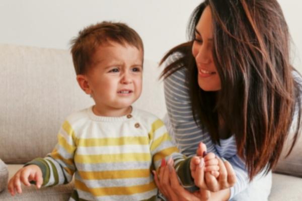 Coping with toddler tantrum