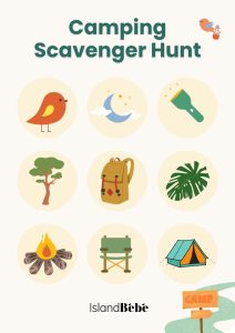 Camping Scavenger Hunt Printable