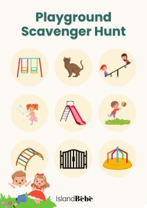 Playground Scavenger Hunt Printable