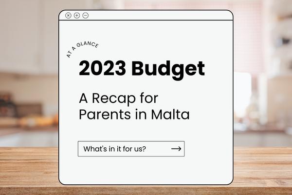 budget 2023 parents malta