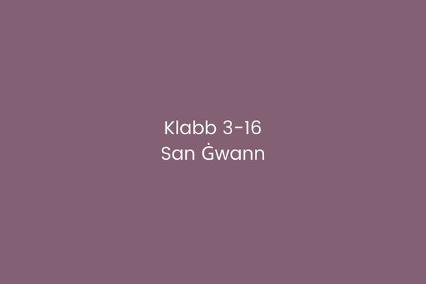 Klabb 3-16 San Ġwann