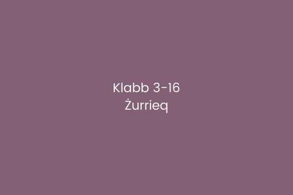 Klabb 3-16 Żurrieq