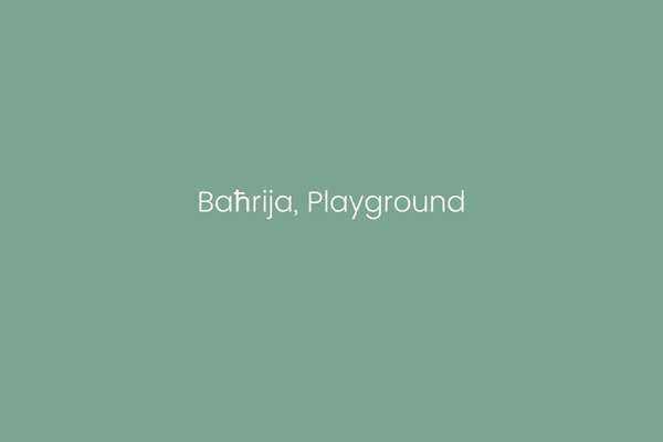 Baħrija, Playground