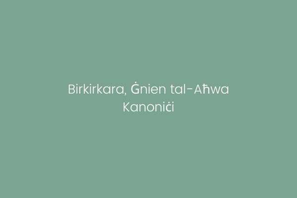 Birkirkara, Ġnien tal-Aħwa Kanoniċi
