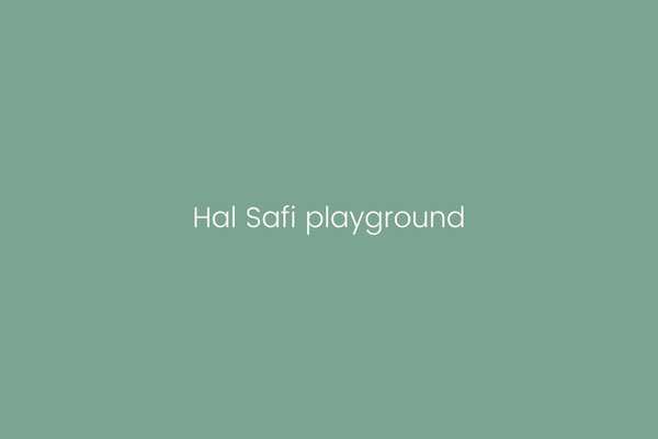 Hal Safi playground