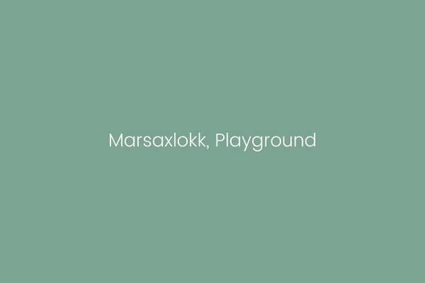 Marsaxlokk, Playground