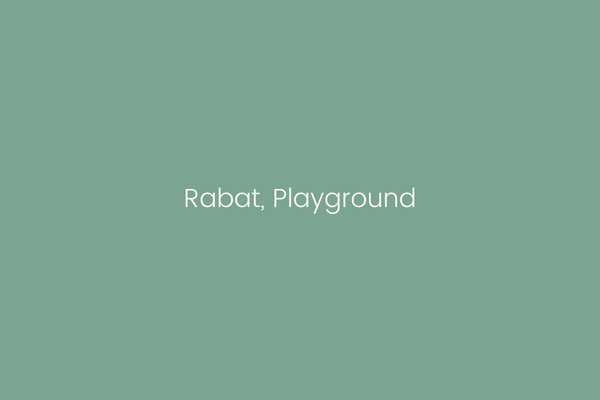 Rabat, Playground