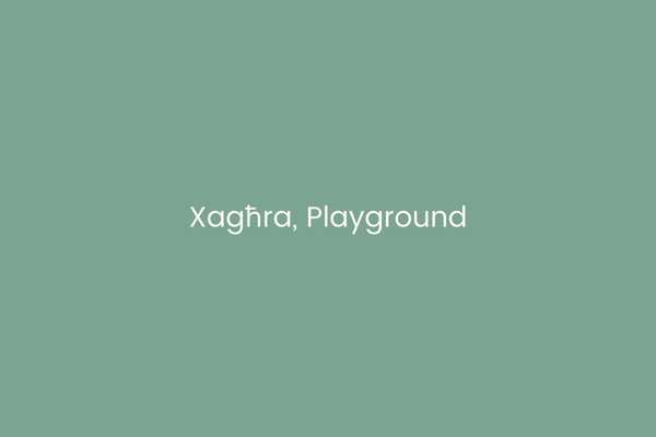 Xagħra, Playground