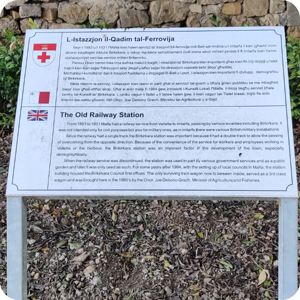 train station's park birkirkara