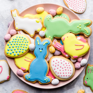 Easter sugar cookies