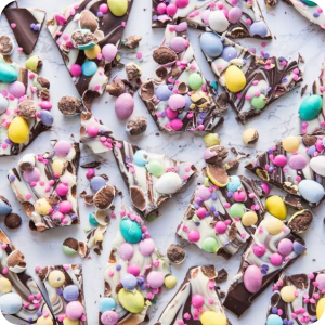 easter chocolate bark