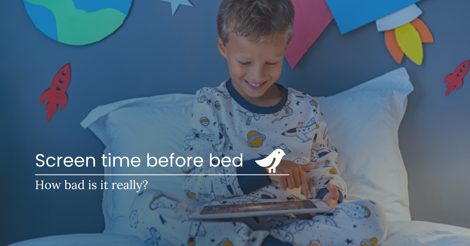 Screen Time Before Bed How Bad Is It Really? Island Bebe