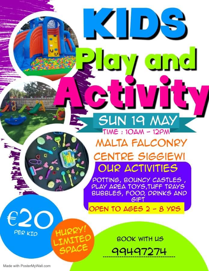 Malta Falconry Centre - Play and Activity